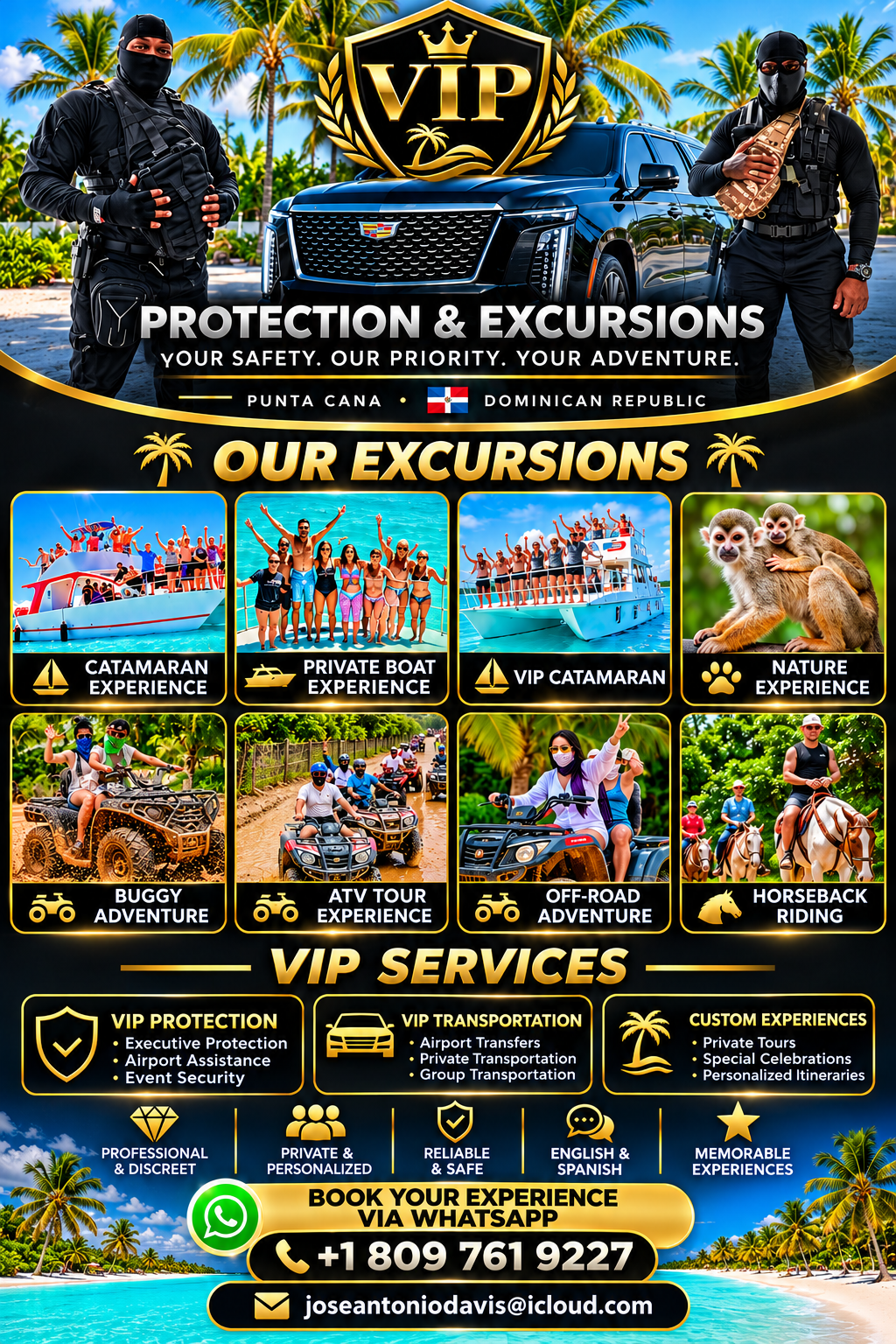 VIP Protection & Excursions Punta Cana